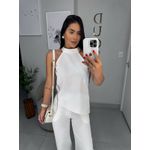 Conjunto alfaiataria Catarina branco