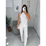 Conjunto alfaiataria Catarina branco