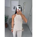 Conjunto alfaiataria Catarina areia
