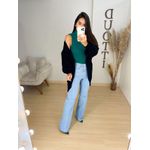 Wide leg elastano clara