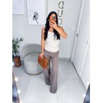 Calça alfaiataria Liza cappuccino 