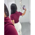 Blusa Tricot vinho