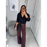Calça alfaiataria Liza bordô