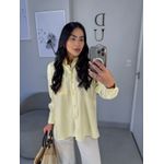 Camisa Maria amarelo claro