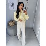 Camisa Maria amarelo claro