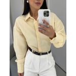 Camisa Loren amarelo claro