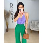 Body crepe lilás