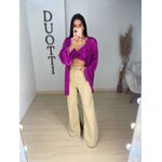 Kimono paetê pink