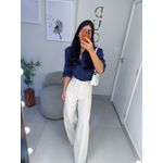 Calça alfaiataria Monalisa creme