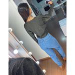 Calça mom clara