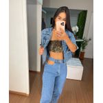 Calça mom clara