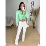 Calça flare branca