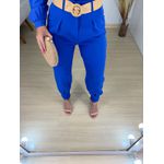 Calça cenoura azul
