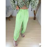 Calça viscolinho verde