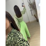 Calça viscolinho verde