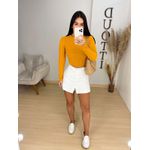 Short saia Ariel off white