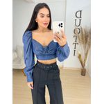 Cropped jeans manga