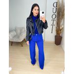 Wide leg sarja azul