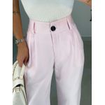 Calça alfaiataria rosa