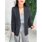 Blazer alfaiataria Julia preto