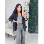 Blazer alfaiataria Julia preto