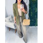 Blazer alfaiataria Julia verde