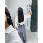 Calça alfaiataria Elisa chumbo 