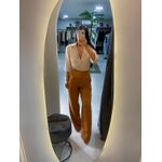 Calça alfaiataria Elisa marrom