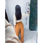 Calça alfaiataria Elisa marrom