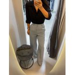 Calça alfaiataria Elisa cinza