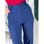 Calça alfaiataria íris azul