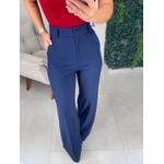 Calça alfaiataria íris azul