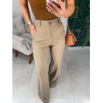 Calça alfaiataria íris marrom claro