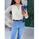 Colete Tricot off white