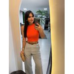 Regata Alícia laranja