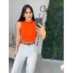 Regata Alícia laranja