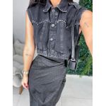 Colete jeans vintage
