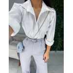 Camisa botões branca