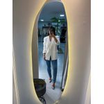 Blazer oversized branco