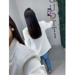 Blazer oversized branco