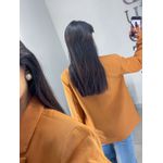 Blazer oversized marrom