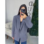 Blazer oversized chumbo
