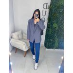 Blazer oversized chumbo
