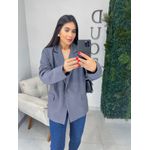 Blazer oversized chumbo