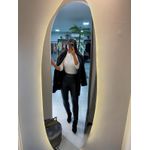 Legging couro preto