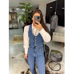 Camisa botões branca