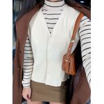 Colete Tricot off white