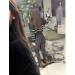 Short saia alfaiataria preto