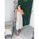 Conjunto linho cru