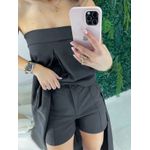 Conjunto linho preto